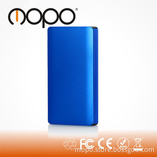 High capacity 8000mAh power bank with LED light mobile phone charger